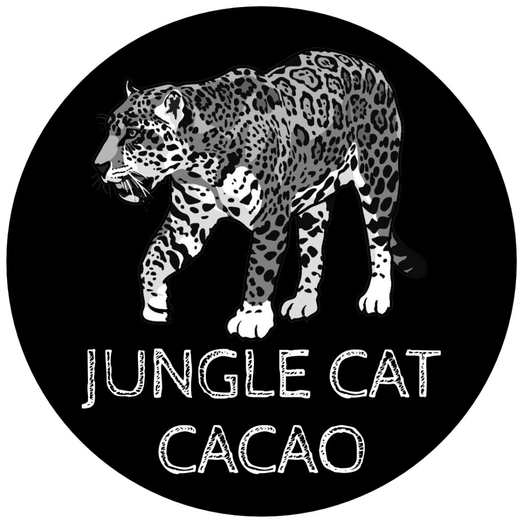 Jungle Cat Cacao Sticker