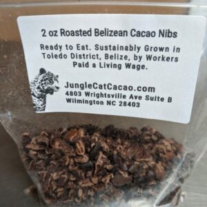 2 oz Roasted Belizean Cacao Nibs