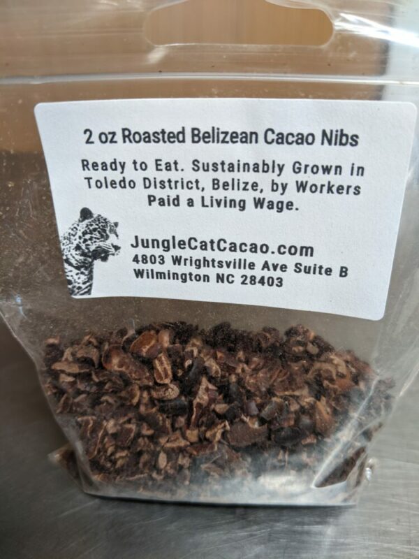 2 oz Roasted Belizean Cacao Nibs