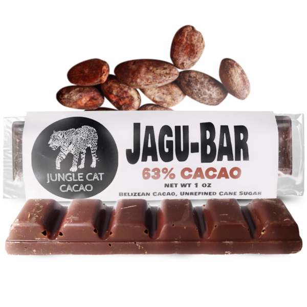 Jagu-Bar: 63% Cacao Single Origin Dark Chocolate from Belize