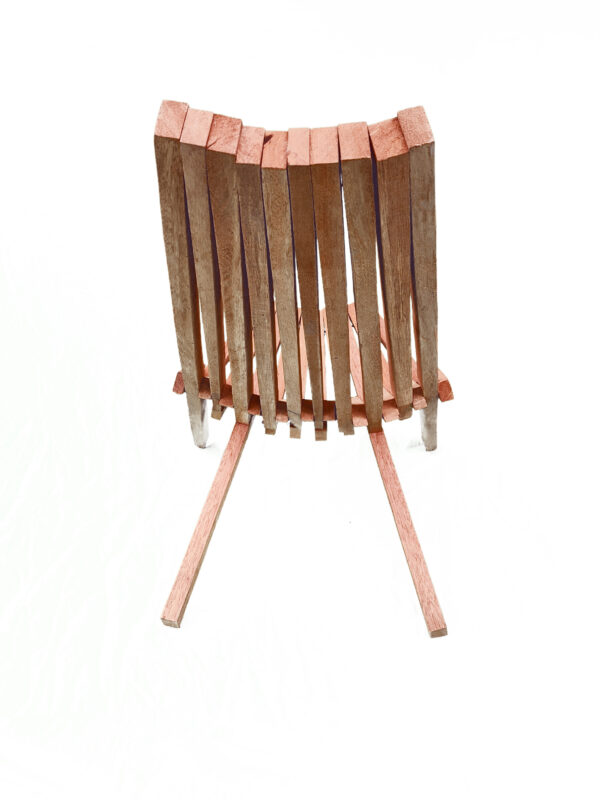 Belizean Tropical Hardwood Folding Chair