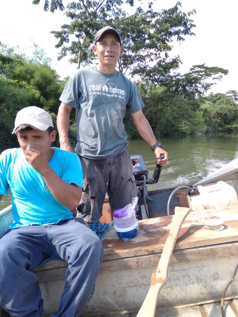 Samuel and Jose Bo, Moho River, Belize