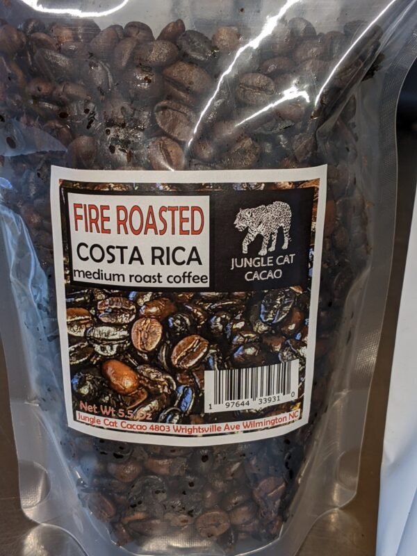 Jungle Cat Cacao Fire Roasted Coffee Whole Bean