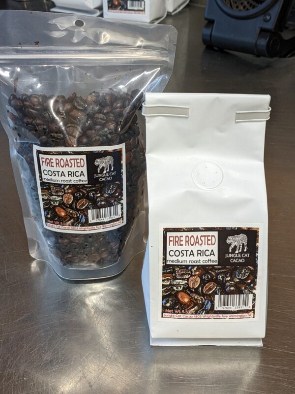 Jungle Cat Cacao Fire Roasted Coffee Whole Bean or Ground