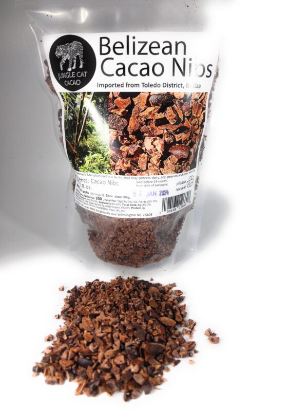 Belizean Cacao Nibs, 8oz